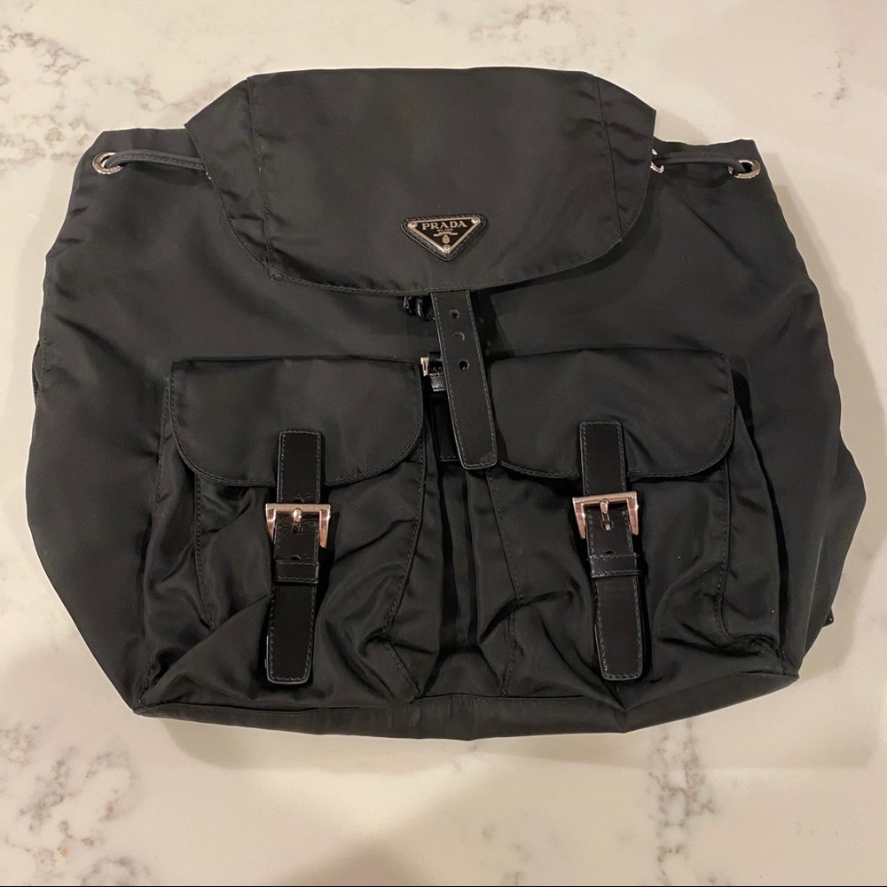 Authentic Prada Medium Nylon Backpack